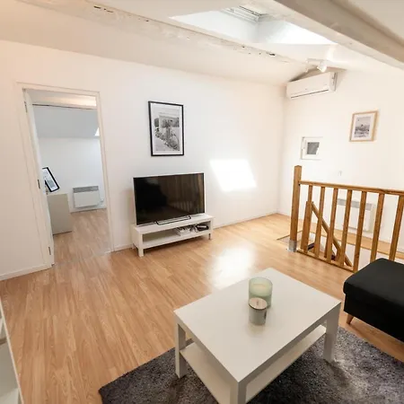 Kasa Duplex - Climatisation - Balcon - Parking Prive Apartament Rive-de-Gier