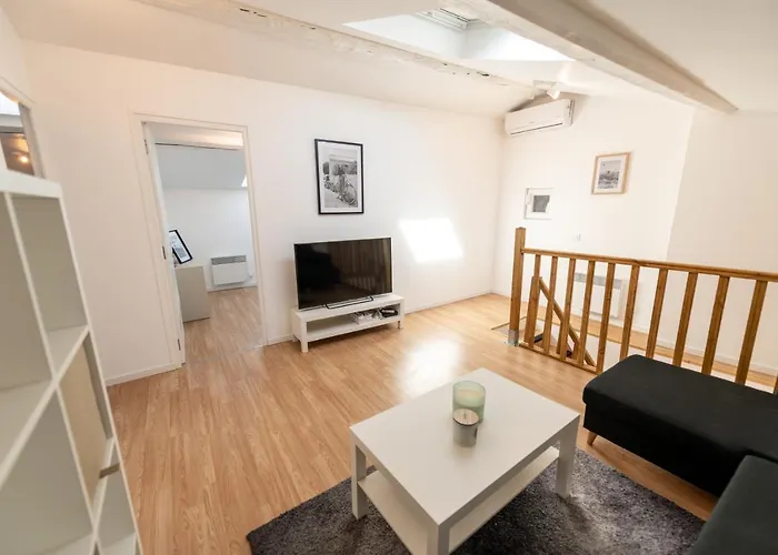 Kasa Duplex - Climatisation - Balcon - Parking Prive Apartment Rive-de-Gier