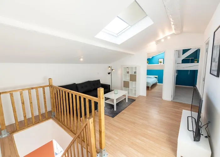 Kasa Duplex - Climatisation - Balcon - Parking Prive Apartment