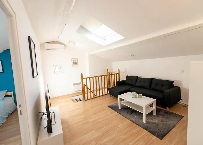 Kasa Duplex - Climatisation - Balcon - Parking Prive Apartment *